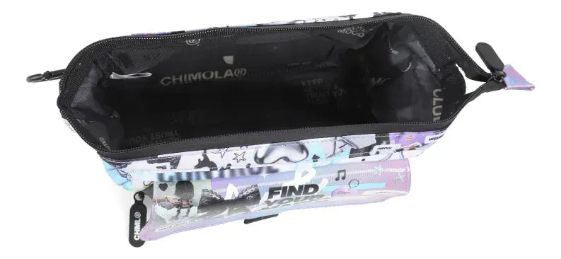 Chimola Cartuchera Hologram Blockcore Purple TR243