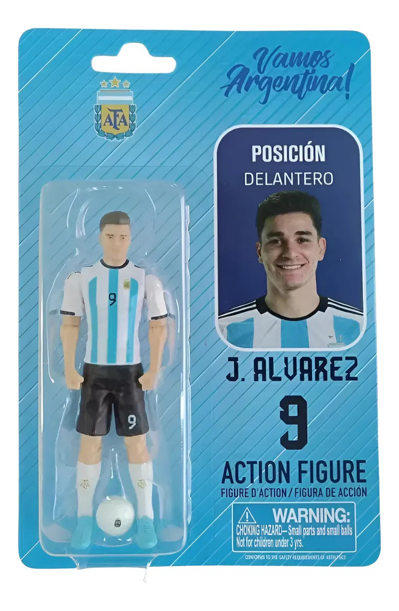 Figura AFA Julian Alvarez Sockers 10cm 82277