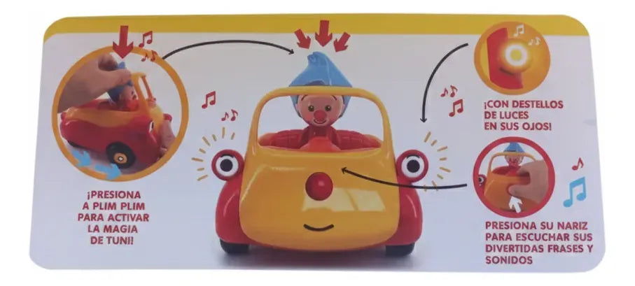 Plim Plim Vehiculo Interactivo Tuni & Go 4001 IZ1011