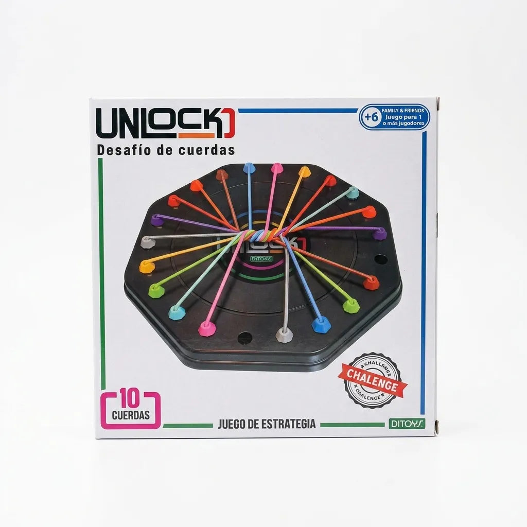 Juego De Mesa Unlock Desafio De Cuerdas 3044