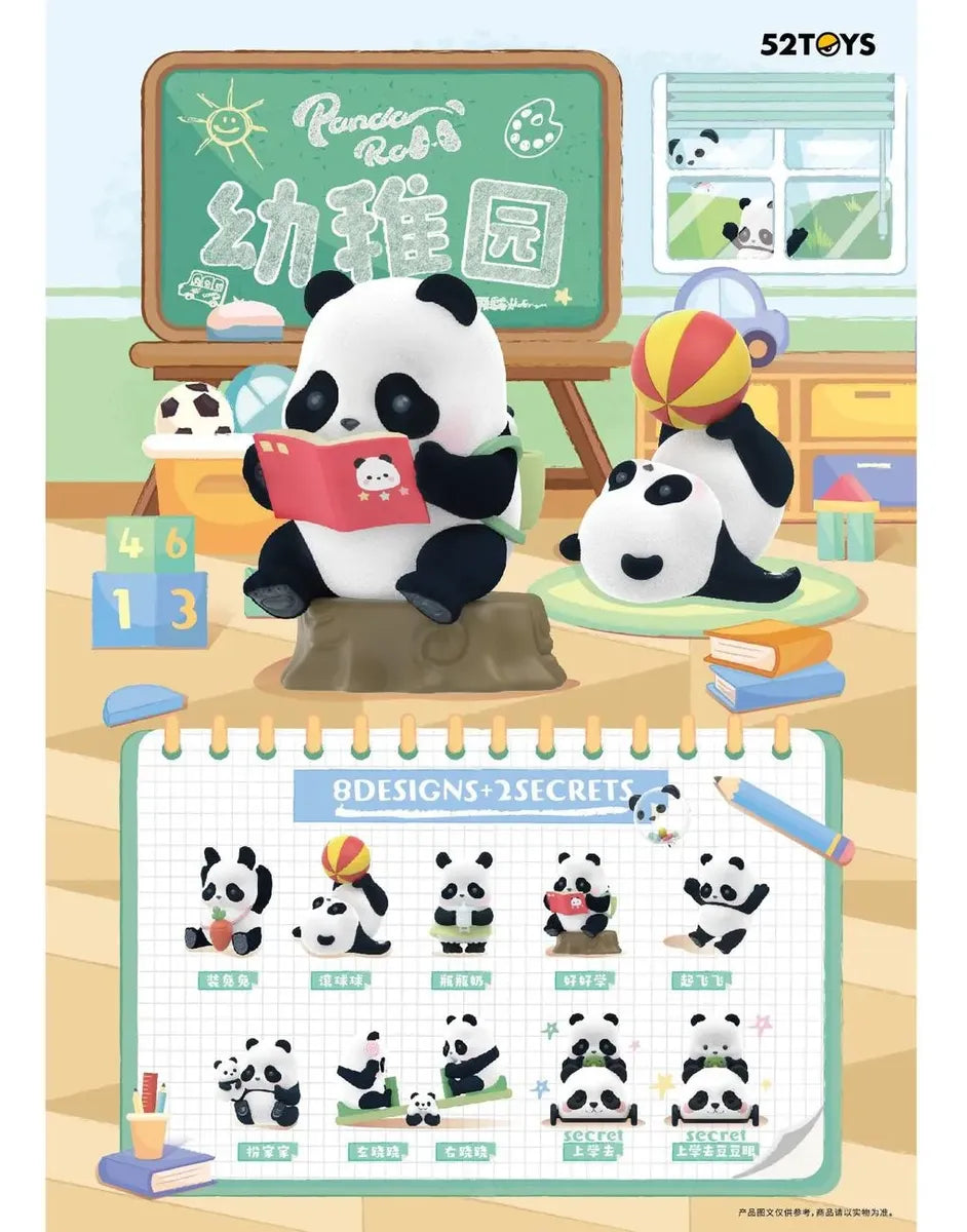 52toys Panda Roll Kindergarden Figura Blind Box S78874