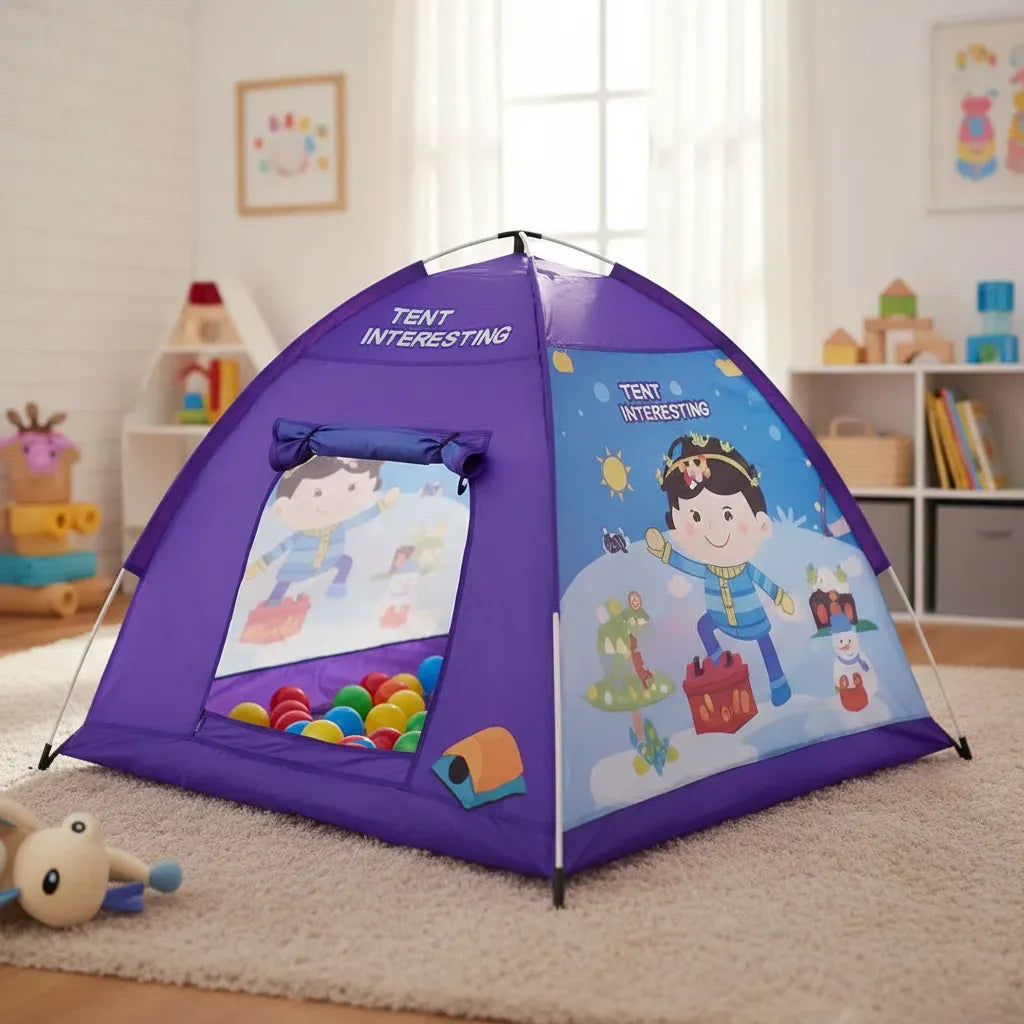 Carpa De Juegos Infantil Iglú + 6 Pelotas 3104768 Shine Azul