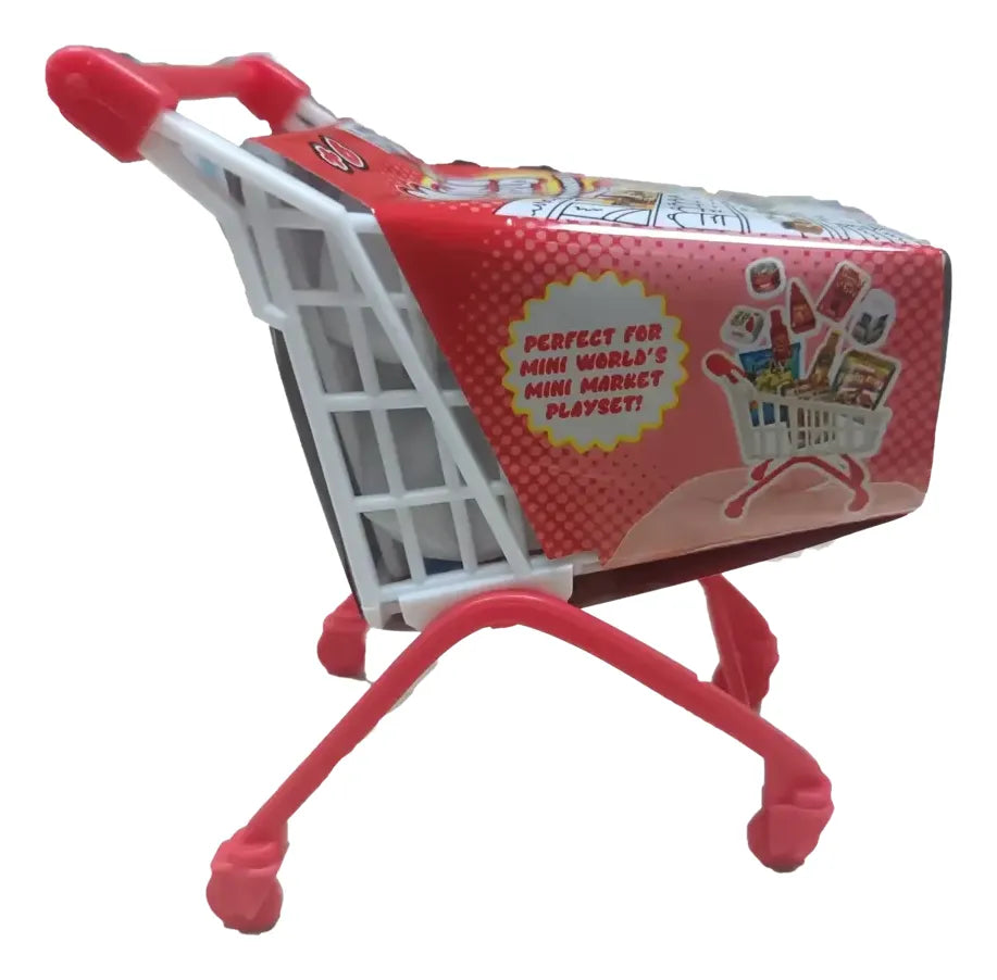 Mini World Carrito De Compras Con Alimentos 2504005