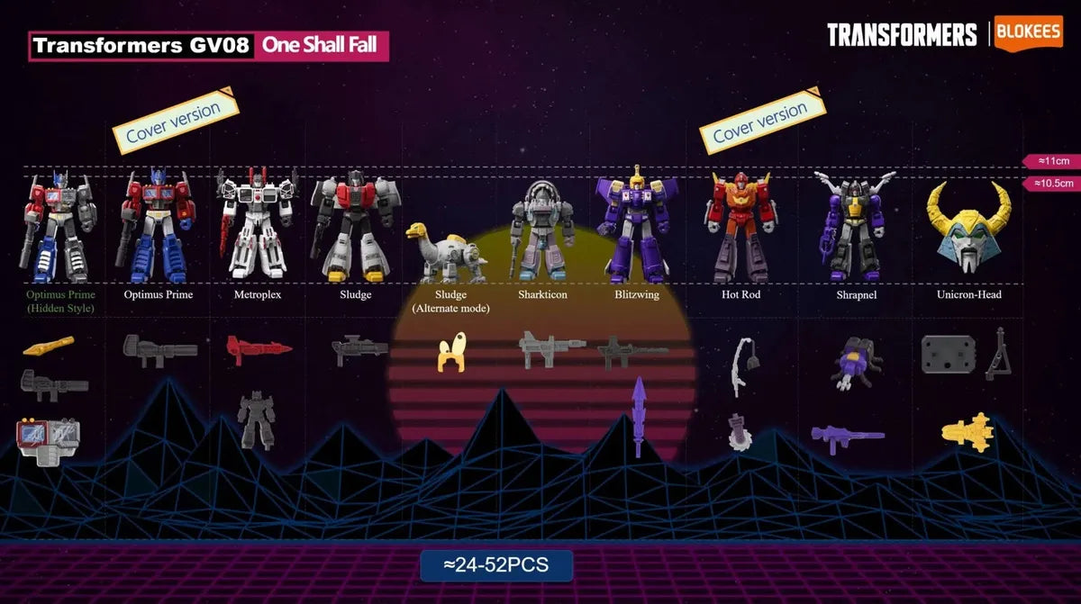 Blokees Transformers Galaxy Version 08 One Shall Fal 71108