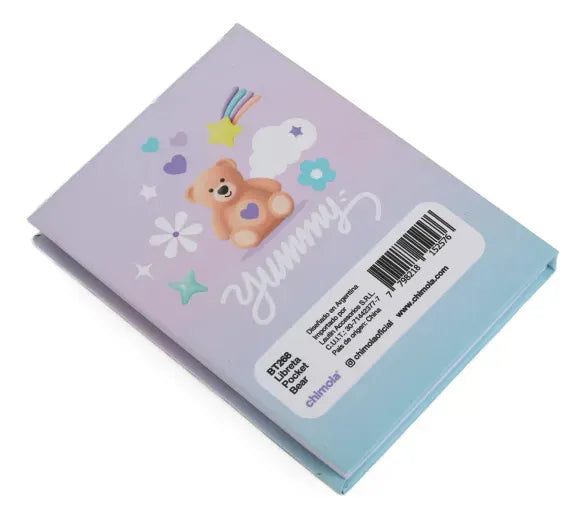 Chimola Libreta Pocket BEAR BT268