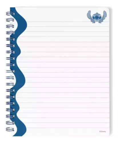 Mooving Libreta A5 de hojas rayadas Stitch 1245244