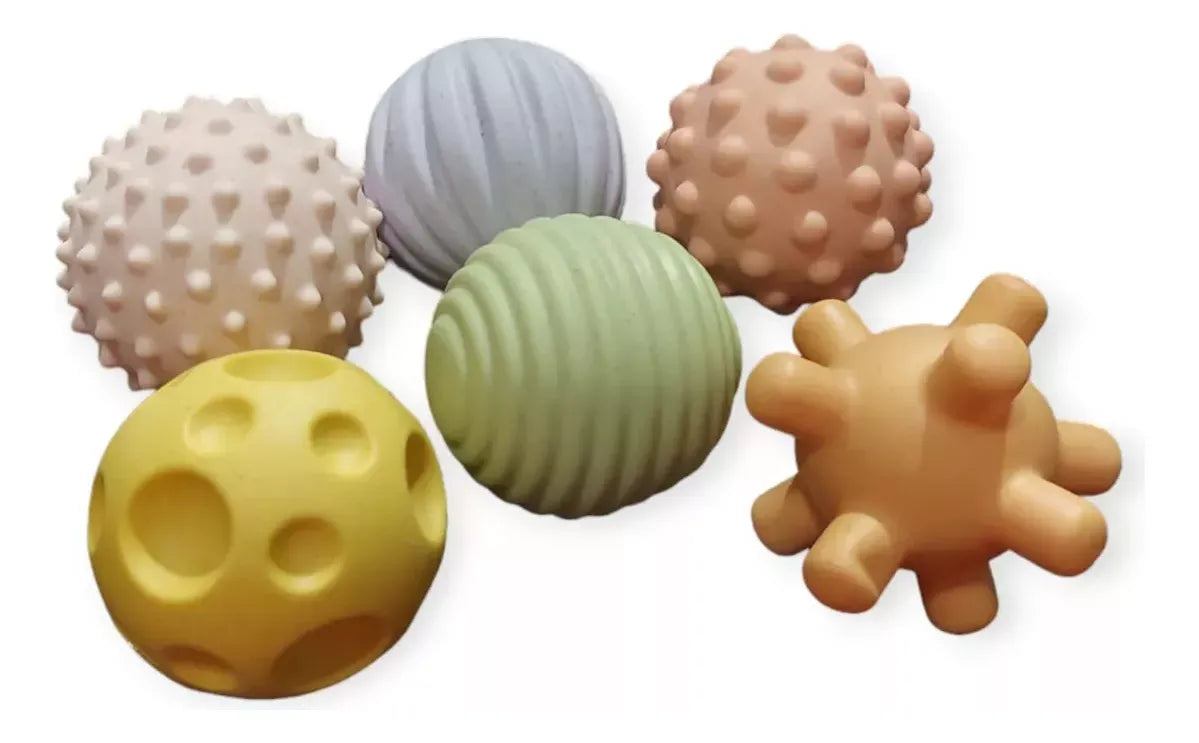 Baby Favorite 6 Pelotas Locas Con Chifle Zy1488480