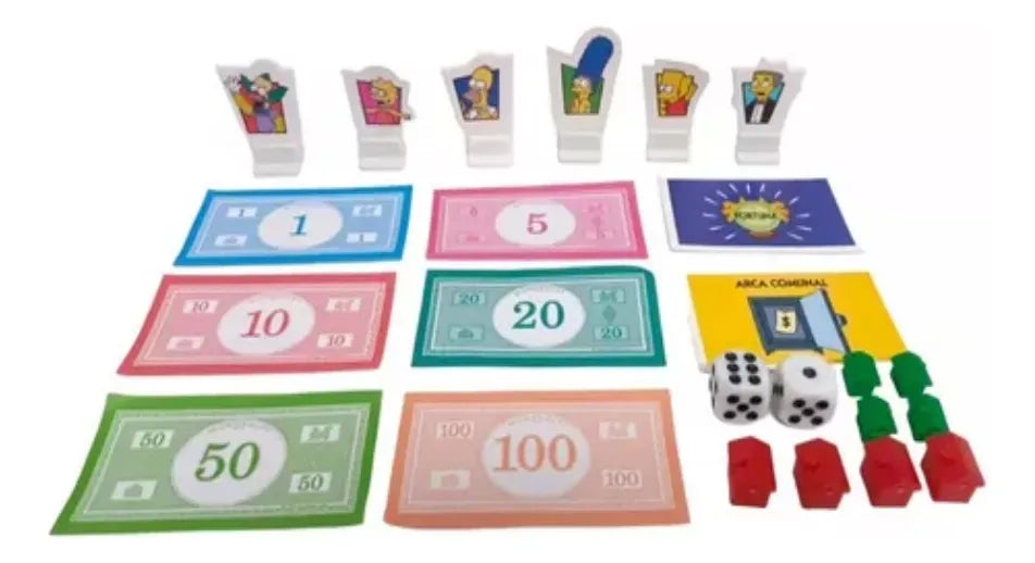 Juego De Mesa Monopoly Los Simpsons 9770 Hasbro