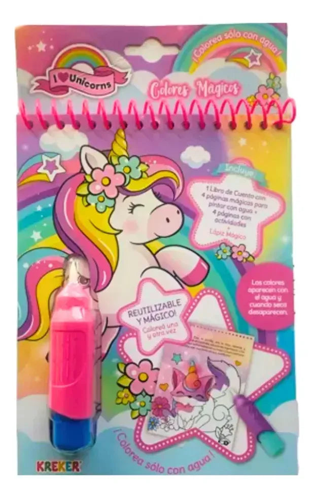 Colores Magicos I Love Unicornios 5078