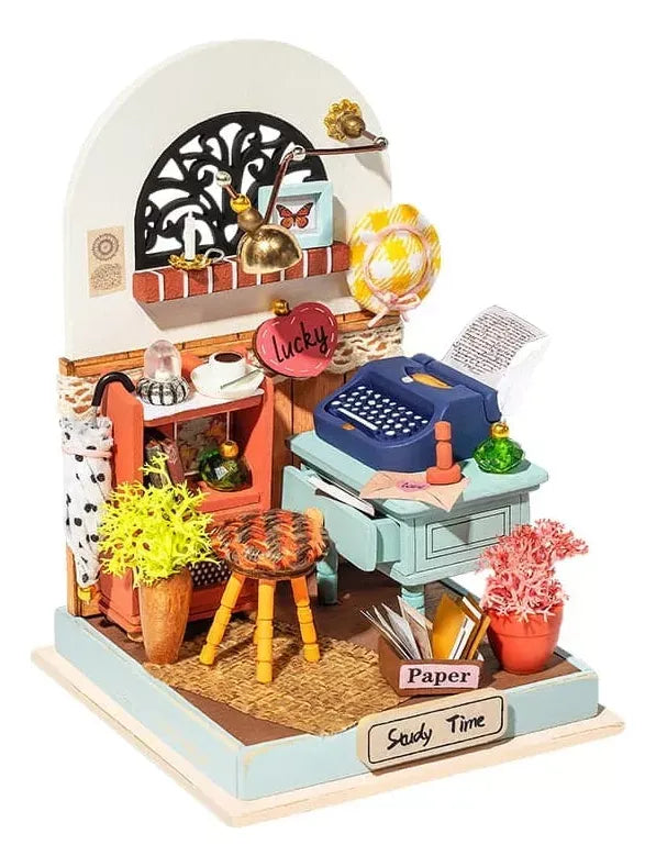 Robotime Puzzle 3d Tiempo De Estudio Ds017 Rolife
