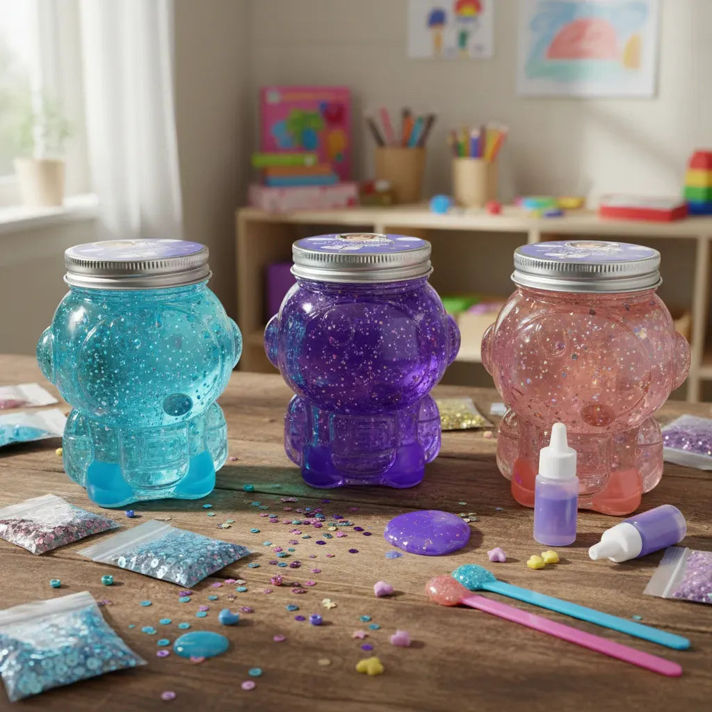 Slime De Astronauta Con Brillos 324 Grs Kl727 Shine