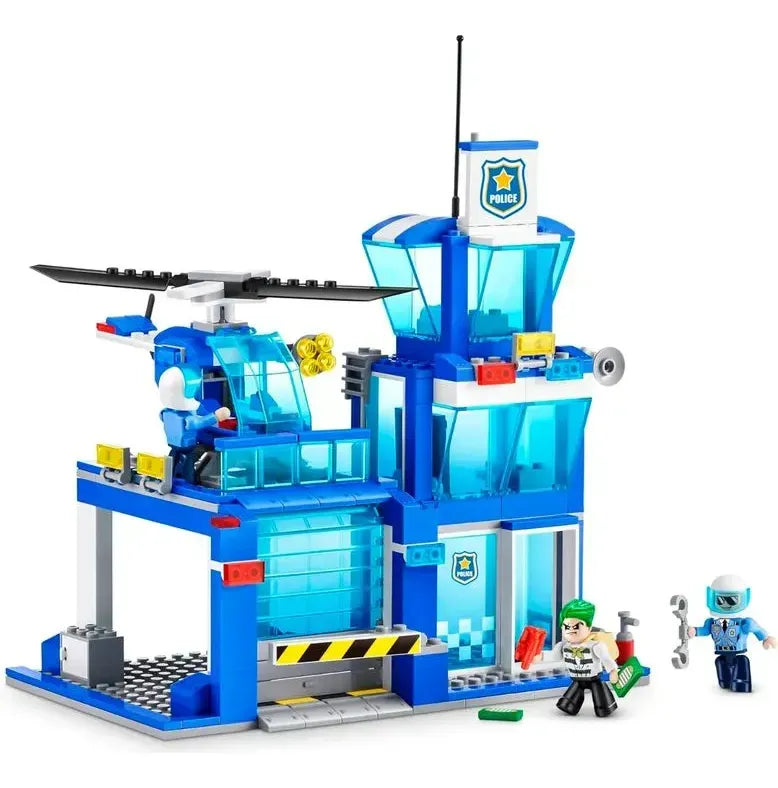 Zuru Max City Box Playset Police Station 321pzs 83163 7458