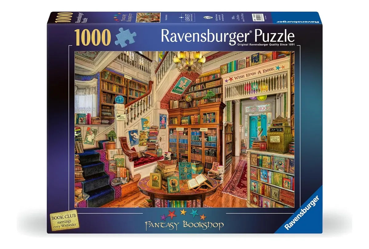 Ravensburger Puzzle 1000 Pzs The Fantasy Bookshop 12000323