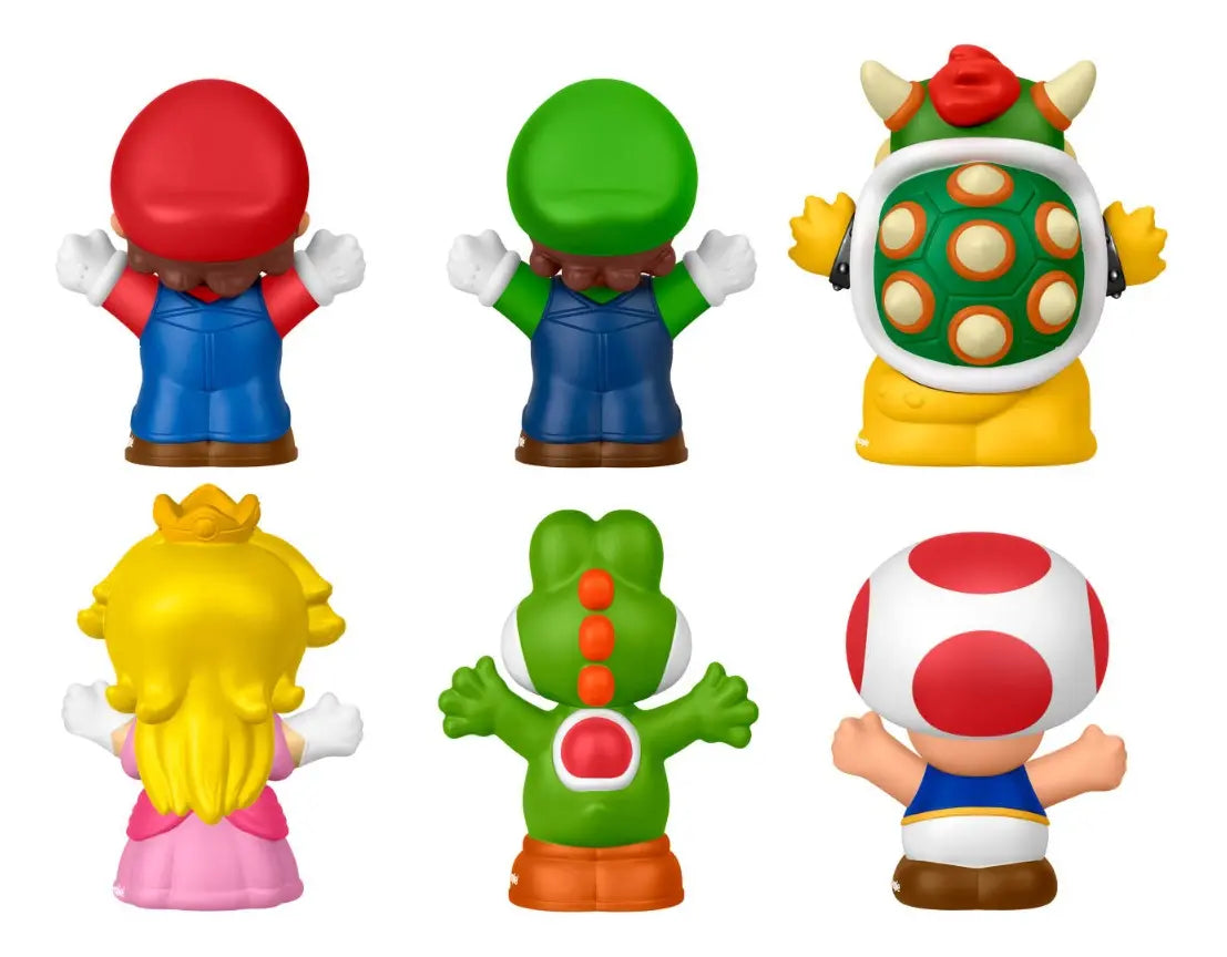 Fisher Price Little People Set My Mario X6 Figuras JHG63