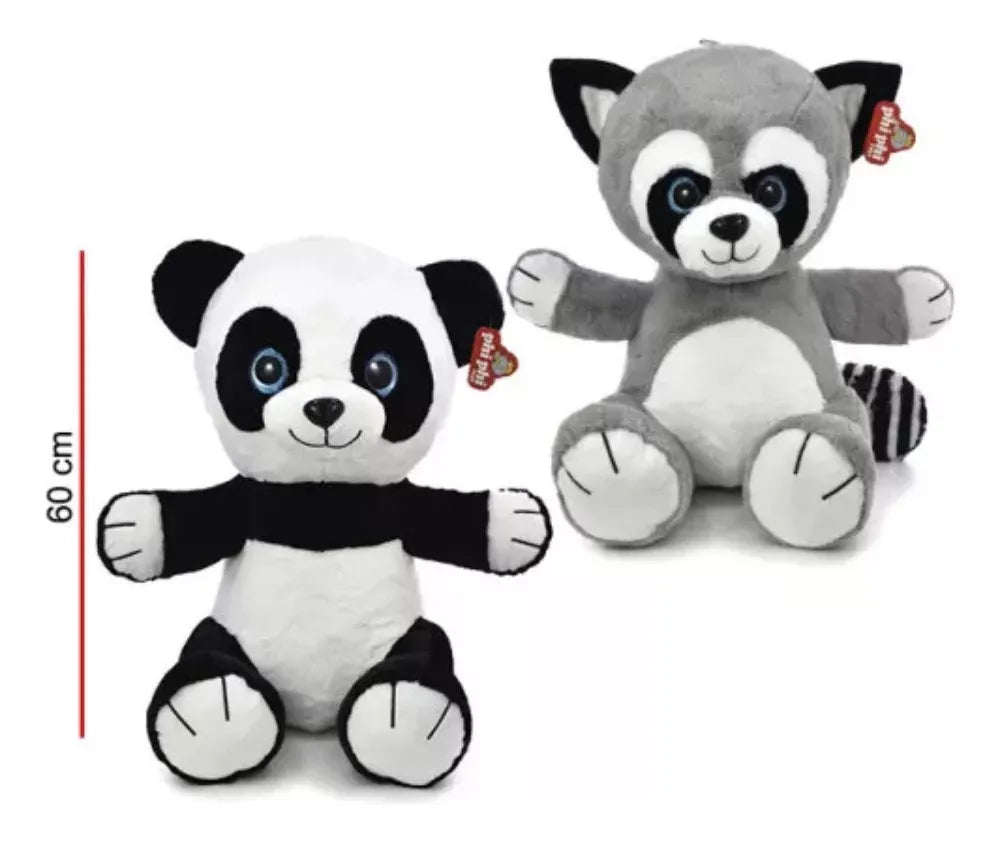 Phi Phi Peluche de mapache/oso panda 4498