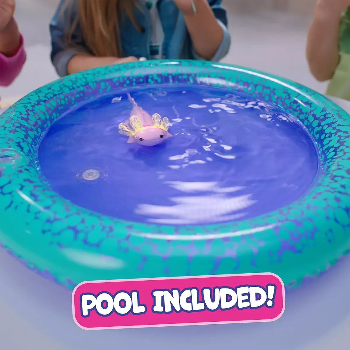 Fingerlings Axolotl Auggie con Piscina 3143
