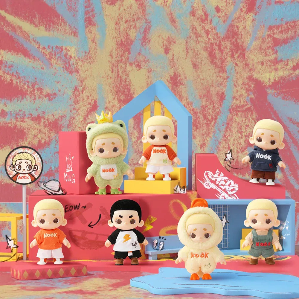 52toys Nook Figura Plush Doll Series 1 Ootd Blind Box S78884