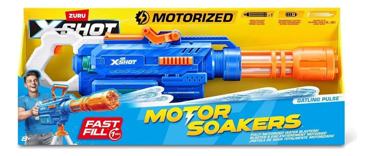 X-shot Water Fast Fill Motor Soaker Gatling 7836
