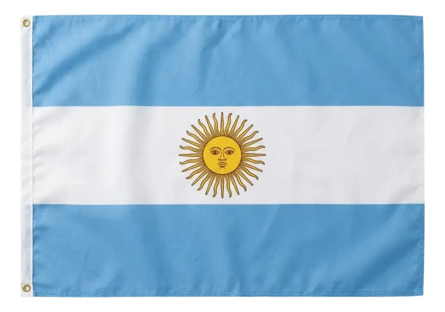 Bandera Selección Argentina 90x150cm Kl78