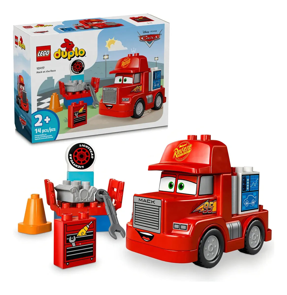 Lego DUPLO Mack en las Carreras 10417