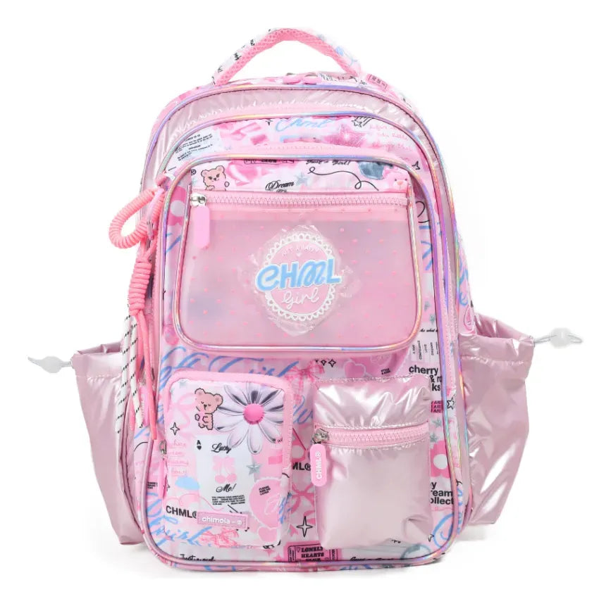 Chimola Mochila Espalda 17p Coquette Collection Pink TR205