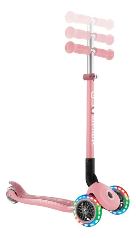 Globber Monopatin Primo plegable Lights Pastel Pink 432-211-3