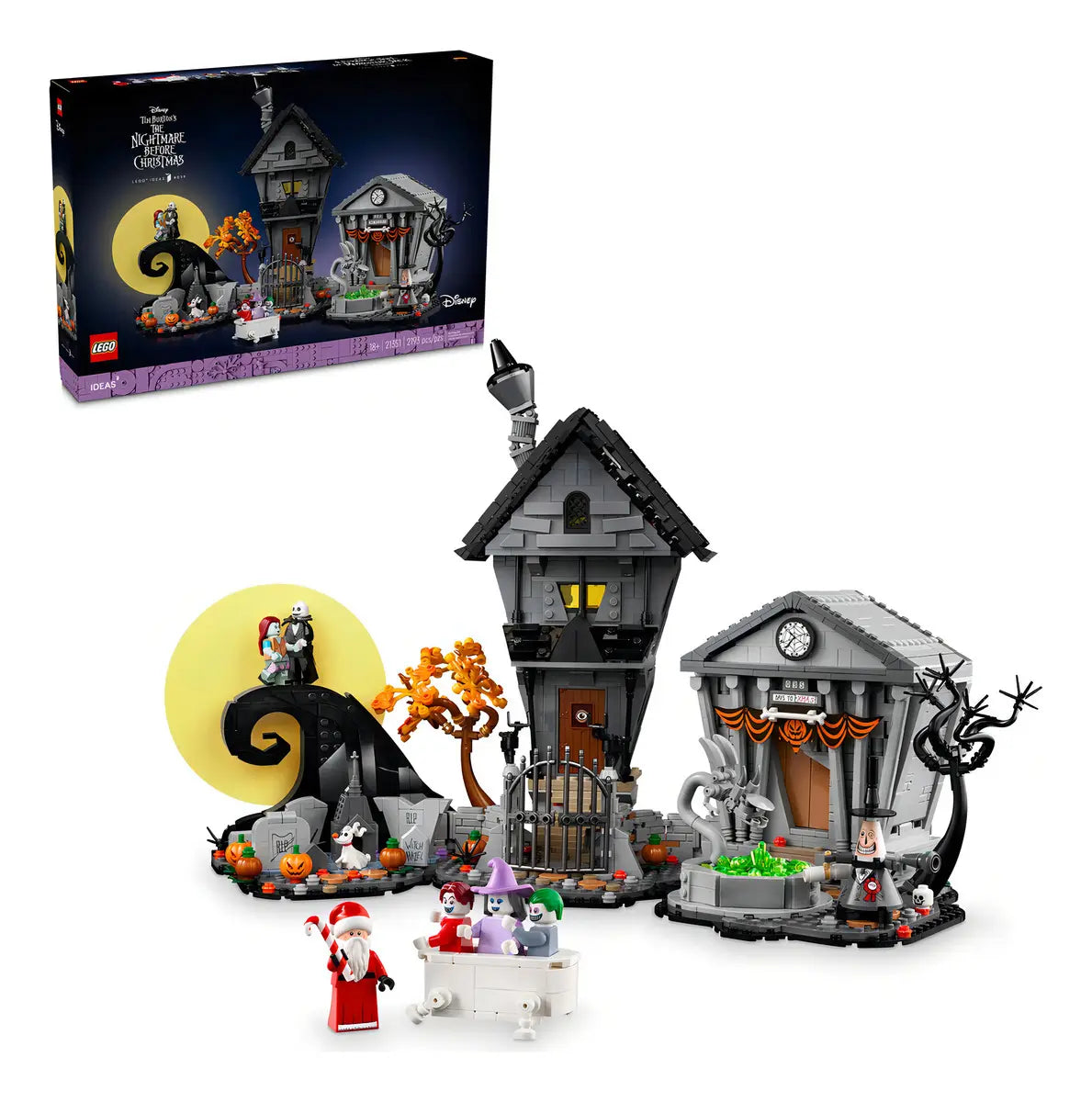 Lego Disney: Tim Burton Pesadilla Antes De Navidad 21351