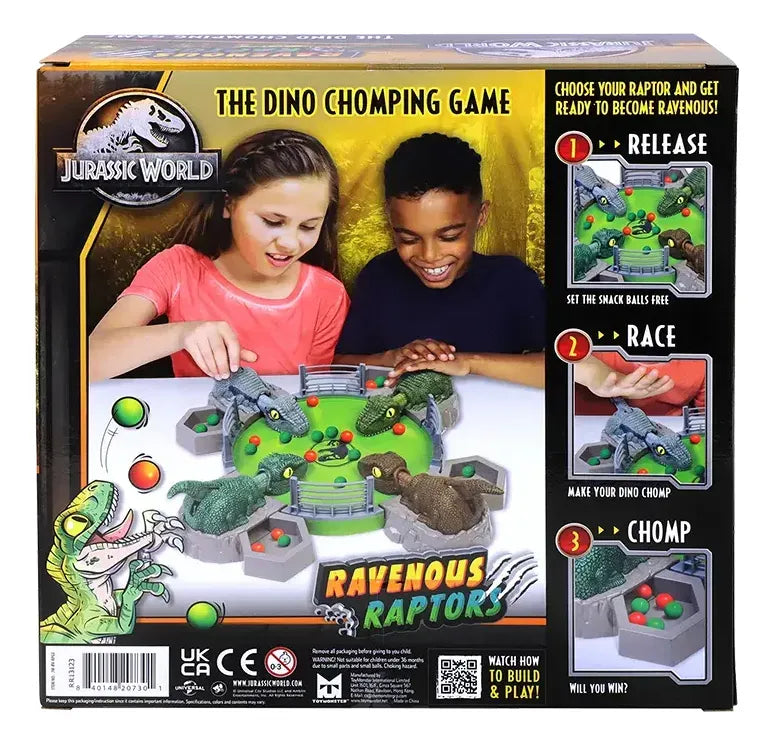 Jurassic World Ravenous Raptors JW-RV-RPGE-3P