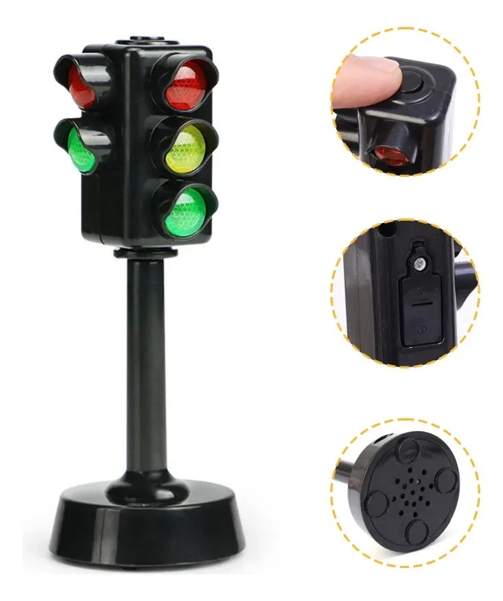 Traffic Lights Semaforo con Luz y Sonido 2100971 Shine