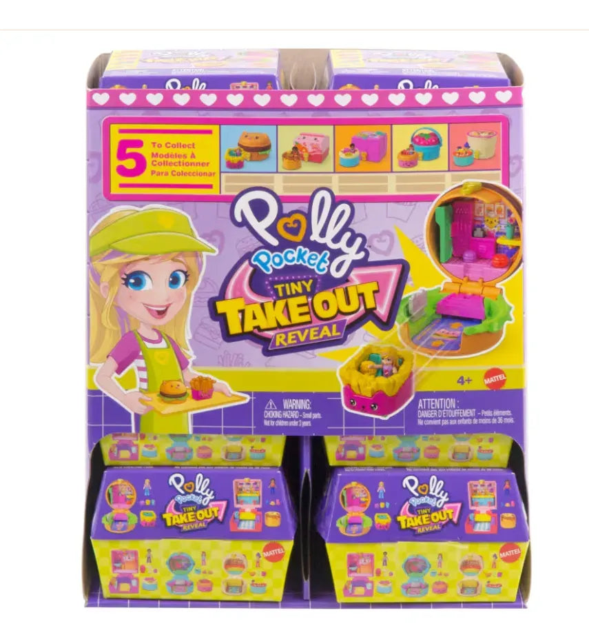 Polly Pocket Mini Mundo Comida Rapida Sorpresa JCR44
