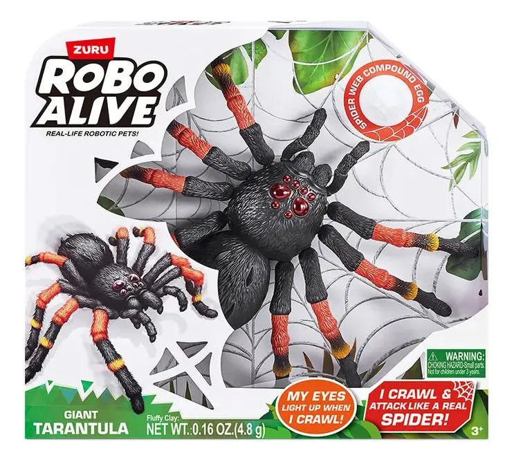 Robo Alive Tarántula Realista 38cm Gigante 6007