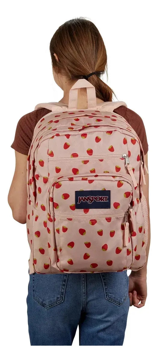 Jansport Mochila Big Student Strawberry Showe JNS539