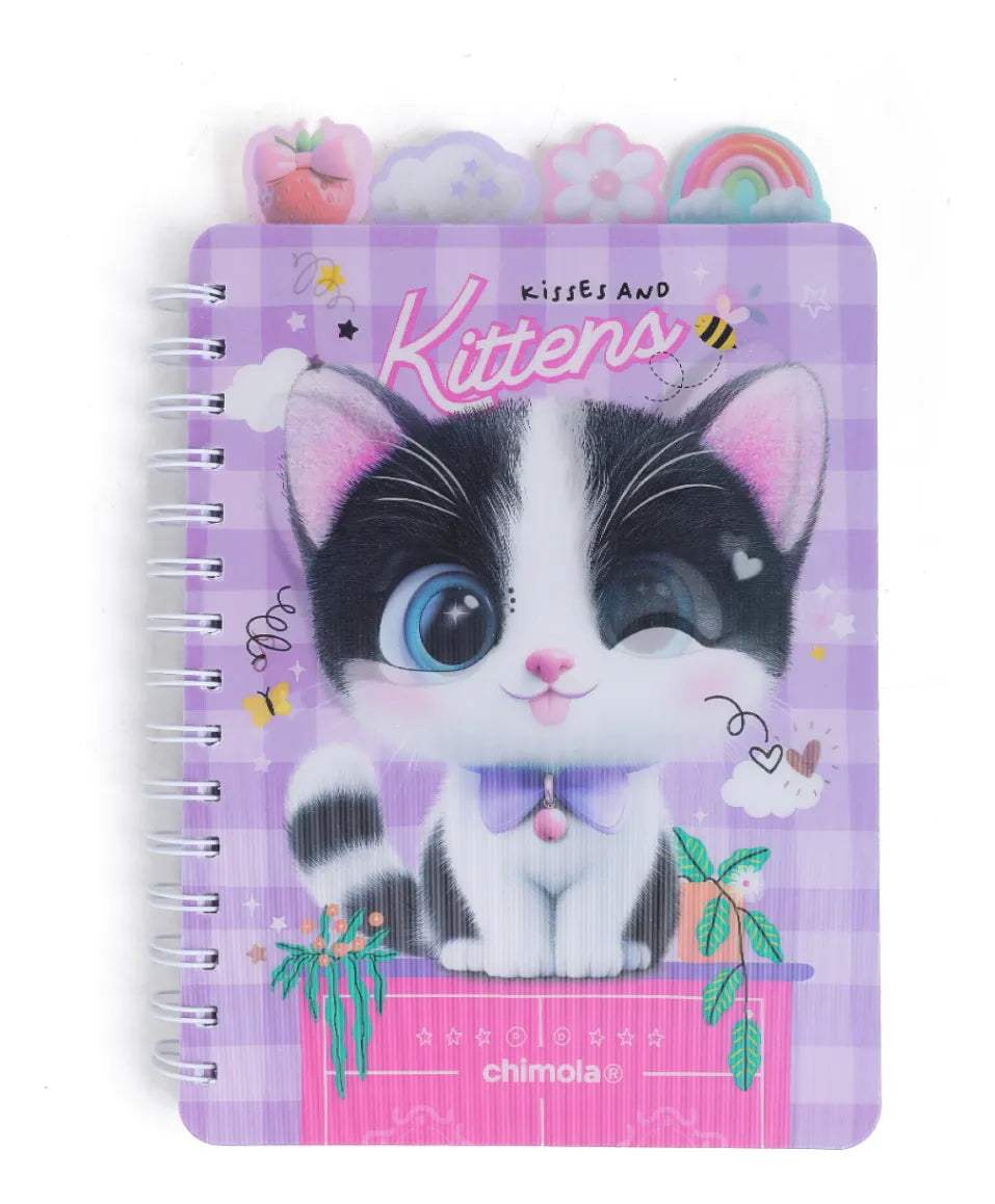 Chimola Cuaderno A5 Hologram Cat ST103