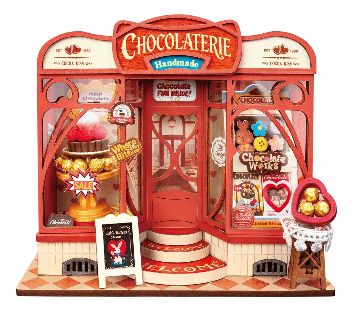 Robotime Rolife Sweet Chocolate Shop DS046