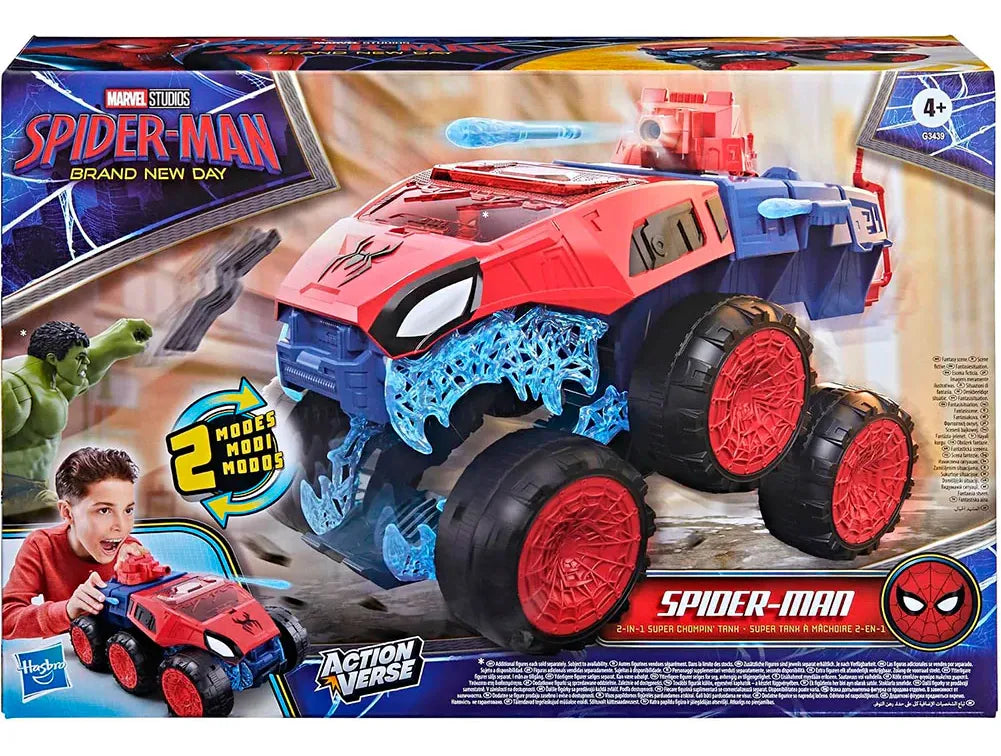 Spiderman 2 En 1 Super Chompin Tank G34395L00