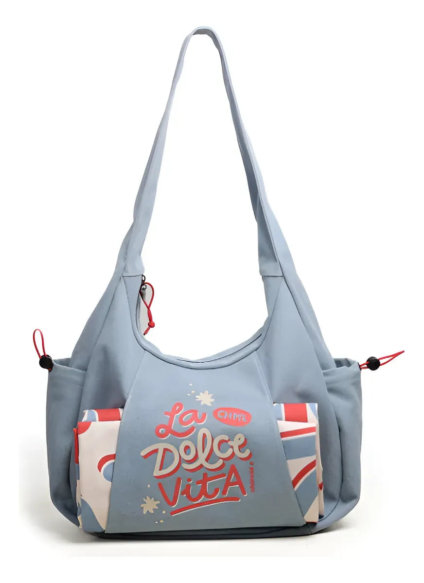 Chimola Bolso De Playa Lola Light Blue BP132