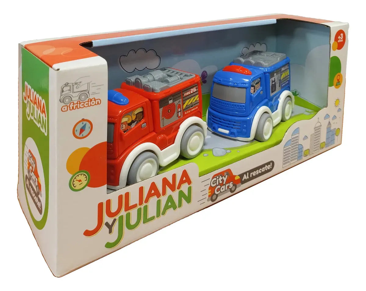 Juli Y Jul Cars Al Rescate X2 SISJYJ036