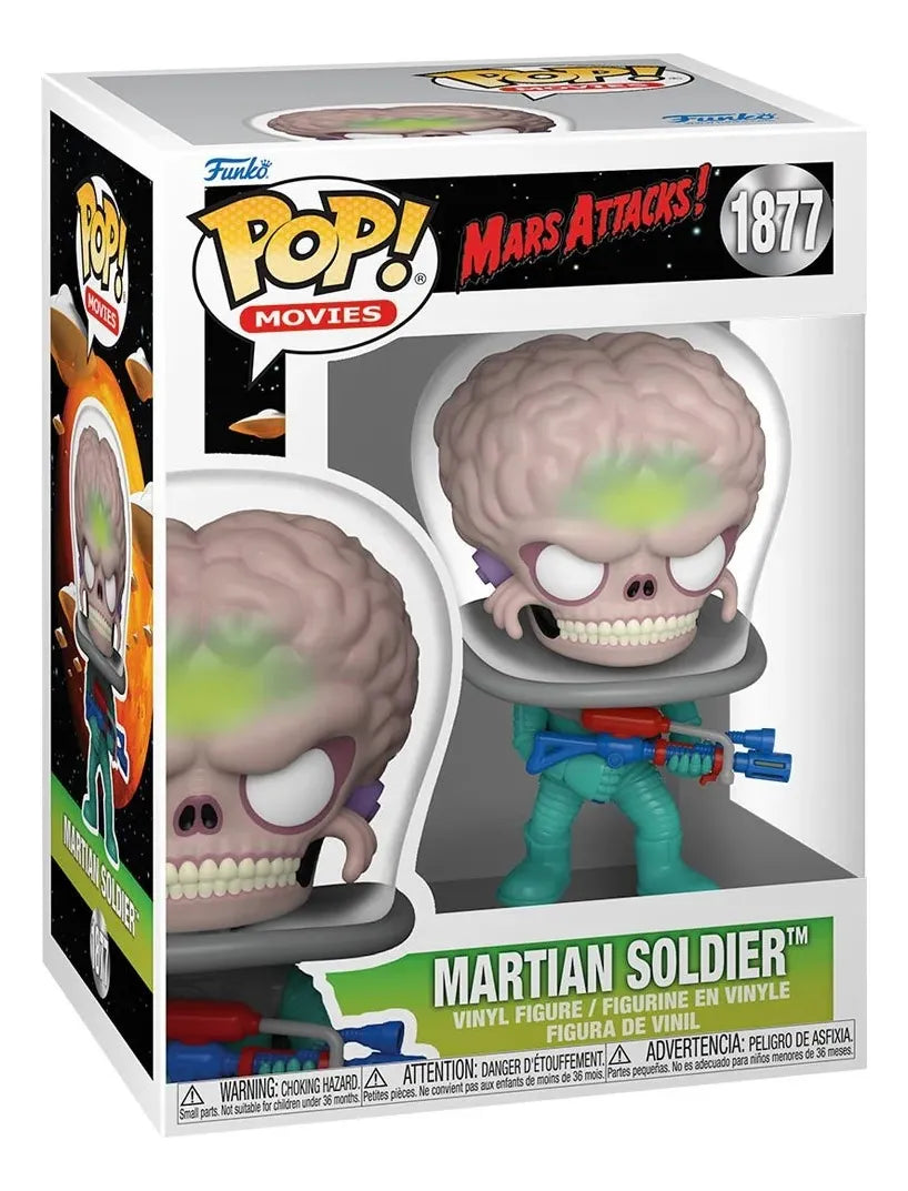 Funko POP Movies Mars Attacks - Alien Soldi 83566