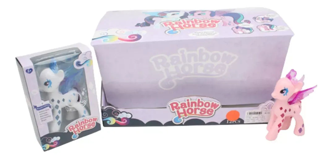 Beauty Horse Caballo Arcoiris con Luz 1992005 Shine