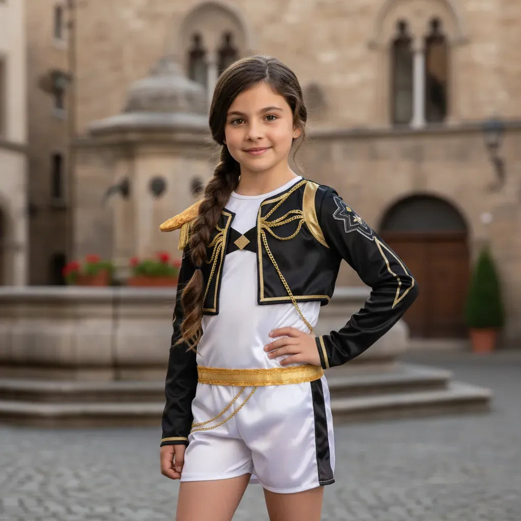 Disfraz Rumi Guerrera Golden Short T3 KP1013
