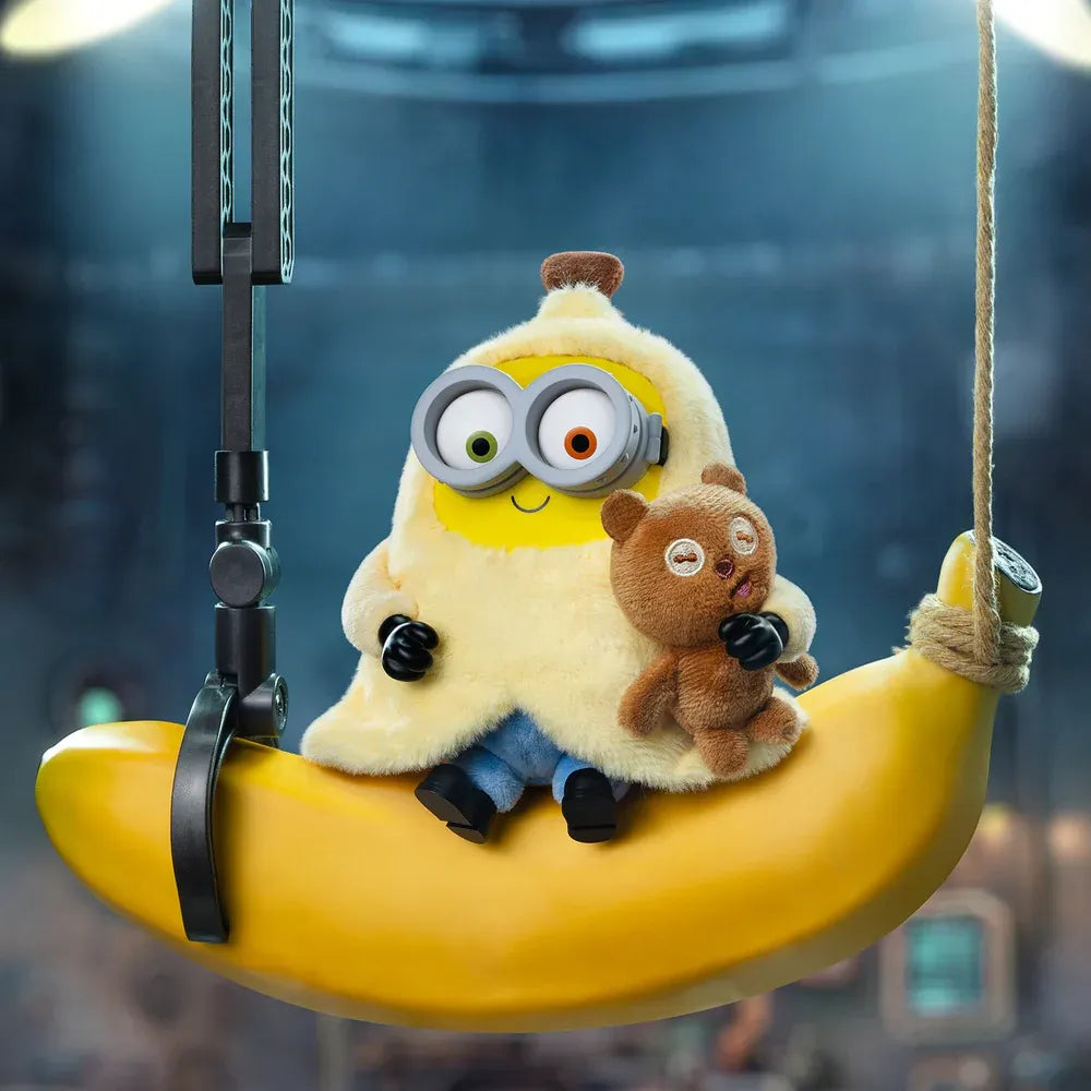 52toysminion Bob & Tim Vinilo Plush Llavero Blind Box 78863