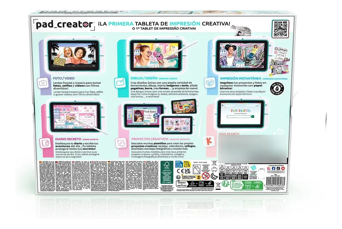 Pad Creator Camara Tableta Instantanea Clk023