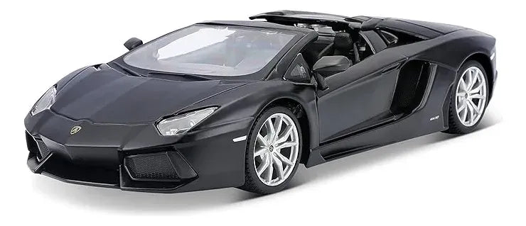 Maisto 1:24 Lamborghini Aventador Roadster Negro Mate 31504