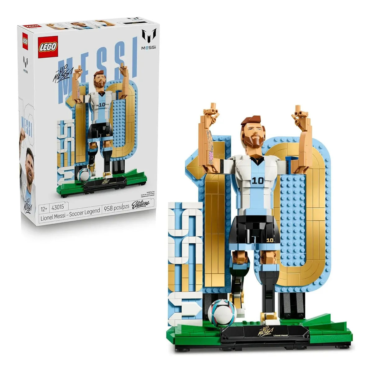 Lego Editions: Lionel Messi Leyenda del Fútbol 43015