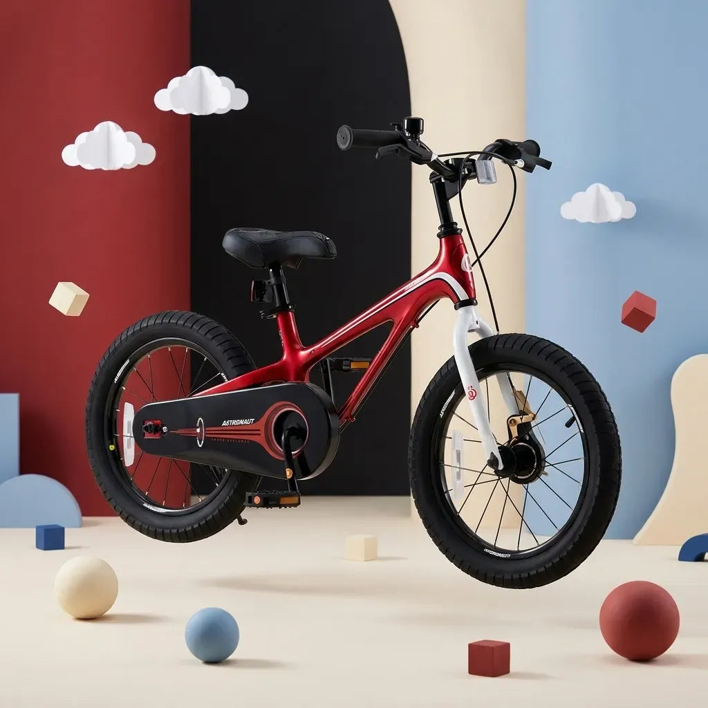 Bicicleta Infantil Royal Baby Astro Roja R18 Cm18-5