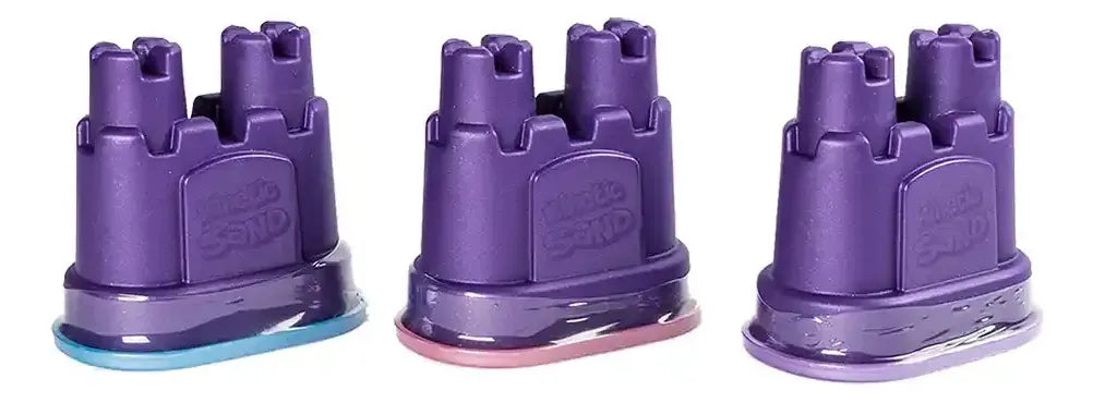 Kinetic Sand Brillant Set x3 Castillos 340g 71457