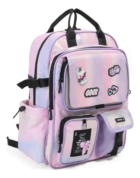 Chimola Mochila Espalda Glowing Light Purple TR222
