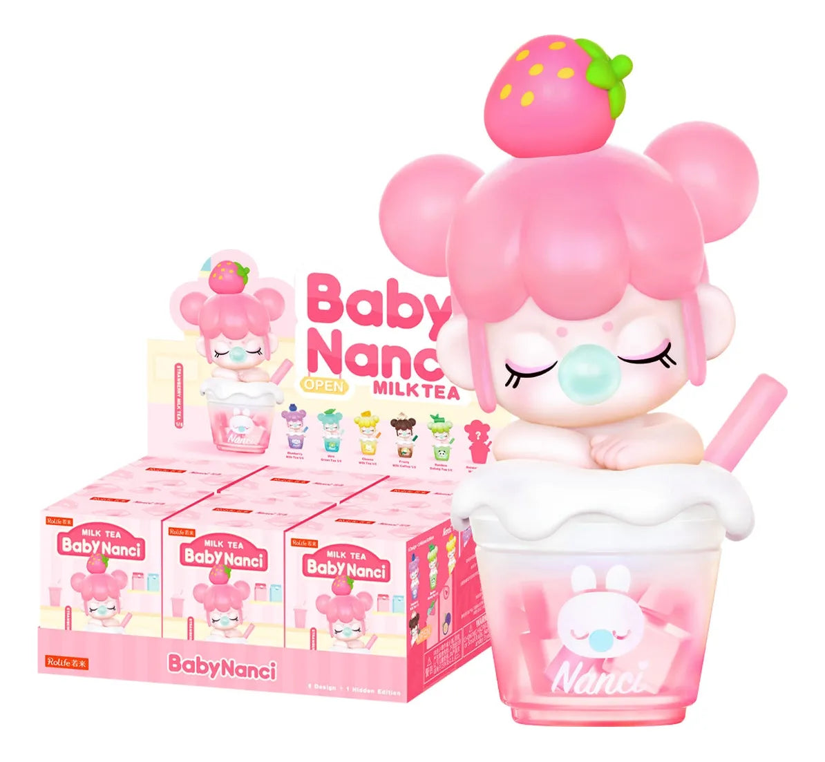 Robotime Baby Nanci Milk Tea Muñeca Sorpresa Rolife Ndxx