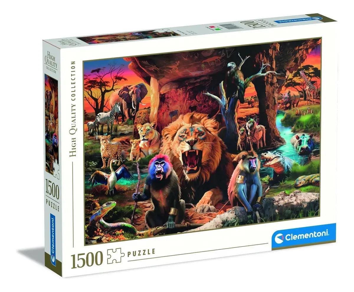Puzzle Hqc The Tribal Society 1500 Pzas 31724 Clementoni