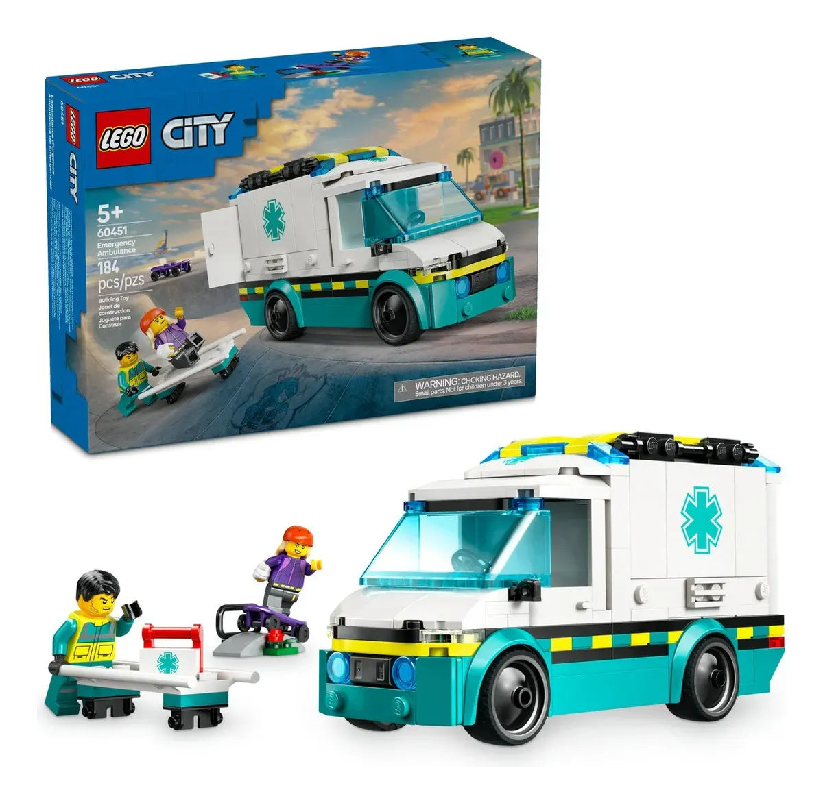 LEGO City Ambulancia de Emergencias 60451